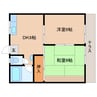 近鉄難波線・奈良線/大和西大寺駅 徒歩9分 1階 築39年 2DKの間取り