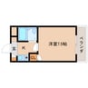 近鉄京都線/山田川駅 徒歩3分 4階 築30年 1Kの間取り