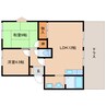 近鉄京都線/高の原駅 バス:5分:停歩2分 1階 築34年 3DKの間取り