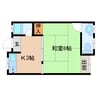 近鉄難波線・奈良線/大和西大寺駅 徒歩20分 1階 築50年 1Kの間取り