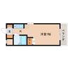 近鉄難波線・奈良線/大和西大寺駅 徒歩8分 3階 築35年 1Rの間取り