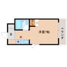 近鉄難波線・奈良線/大和西大寺駅 徒歩8分 3階 築35年 1Rの間取り