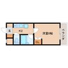 近鉄難波線・奈良線/大和西大寺駅 徒歩8分 2階 築35年 1Kの間取り