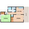 近鉄橿原線/西ノ京駅 徒歩8分 1階 築31年 2DKの間取り