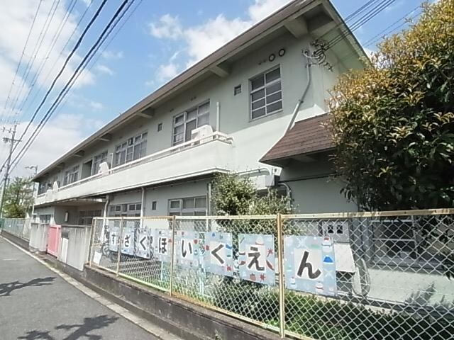 朱雀保育園(幼稚園/保育園)まで230m 近鉄京都線/高の原駅 徒歩18分 1-2階 築30年