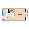 近鉄橿原線/尼ケ辻駅 徒歩3分 2階 築23年 1Kの間取り