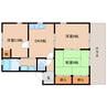 近鉄橿原線/西ノ京駅 徒歩13分 1階 築25年 3DKの間取り
