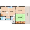 近鉄橿原線/西ノ京駅 徒歩13分 1階 築25年 3DKの間取り