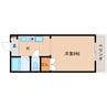 近鉄難波線・奈良線/菖蒲池駅 徒歩8分 4階 築35年 1Kの間取り