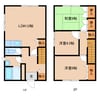 近鉄京都線/高の原駅 バス:5分:停歩2分 1階 築30年 3LDKの間取り