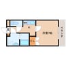 近鉄難波線・奈良線/大和西大寺駅 徒歩7分 2階 築22年 1Kの間取り