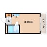 近鉄難波線・奈良線/菖蒲池駅 徒歩5分 1階 築34年 1Rの間取り