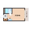 近鉄難波線・奈良線/菖蒲池駅 徒歩5分 1階 築34年 1Rの間取り