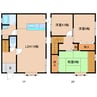 近鉄京都線/高の原駅 バス:7分:停歩3分 1-2階 築27年 3LDKの間取り