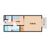 近鉄難波線・奈良線/大和西大寺駅 徒歩8分 1階 築25年 1Kの間取り