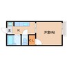 近鉄難波線・奈良線/大和西大寺駅 徒歩7分 2階 築31年 1Kの間取り