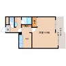近鉄京都線/平城駅 徒歩18分 1階 築38年 1Kの間取り