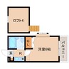 近鉄難波線・奈良線/大和西大寺駅 徒歩7分 1階 築37年 1Kの間取り