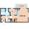 近鉄難波線・奈良線/大和西大寺駅 徒歩12分 2階 築21年 1Kの間取り