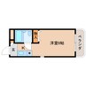 近鉄難波線・奈良線/菖蒲池駅 徒歩5分 3階 築32年 1Rの間取り