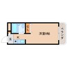 近鉄難波線・奈良線/菖蒲池駅 徒歩5分 2階 築32年 1Rの間取り