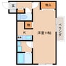 近鉄京都線/山田川駅 徒歩13分 2階 築20年 1Kの間取り