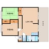 近鉄難波線・奈良線/学園前駅 バス:12分:停歩2分 1階 築30年 2LDKの間取り