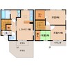 近鉄橿原線/尼ケ辻駅 徒歩12分 1-2階 築16年 3LDKの間取り