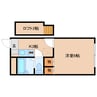 近鉄難波線・奈良線/大和西大寺駅 徒歩13分 1階 築20年 1Kの間取り