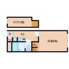 近鉄難波線・奈良線/大和西大寺駅 徒歩13分 1階 築21年 1Kの間取り