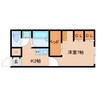近鉄難波線・奈良線/大和西大寺駅 徒歩12分 1階 築17年 1Kの間取り