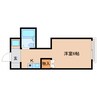 近鉄難波線・奈良線/菖蒲池駅 徒歩14分 2階 築31年 1Kの間取り