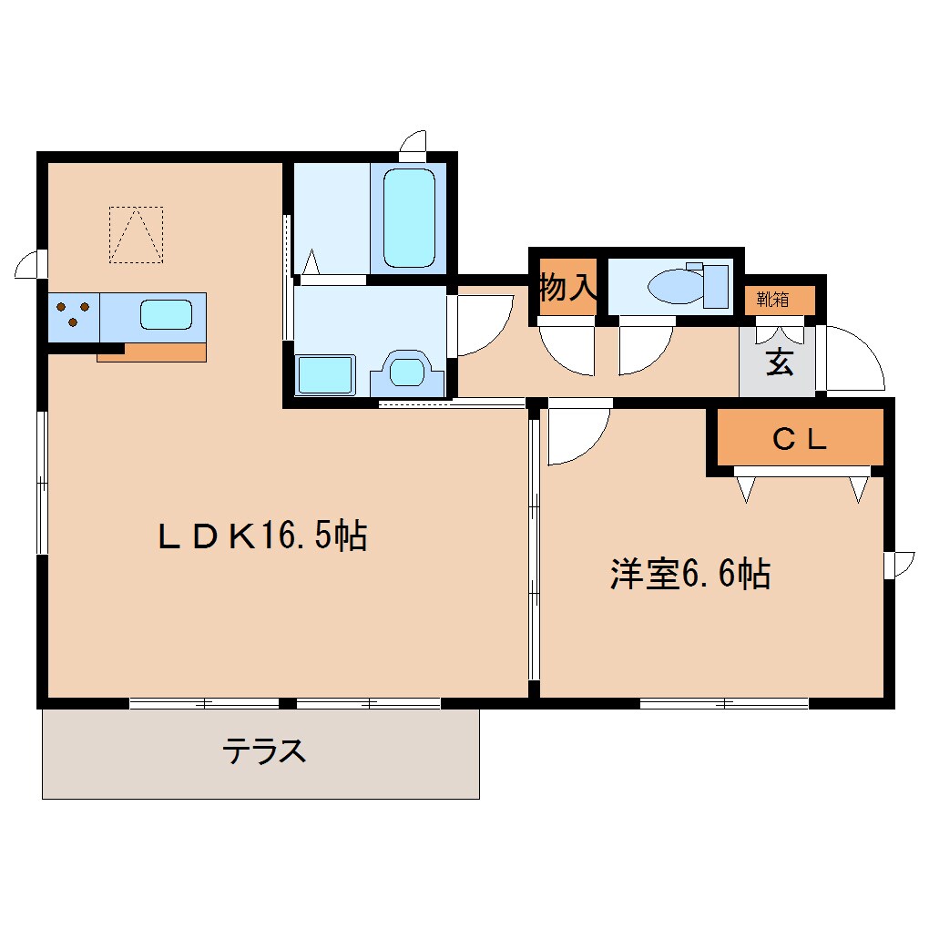 間取り図 近鉄京都線/高の原駅 バス7分精華桜が丘二丁目下車:停歩3分 1階 築12年