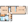 近鉄難波線・奈良線/大和西大寺駅 徒歩16分 1階 築8年 1LDKの間取り