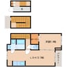 近鉄京都線/木津川台駅 徒歩6分 3階 築10年 1LDKの間取り