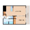 近鉄京都線/新祝園駅 徒歩8分 3階 築5年 1LDKの間取り