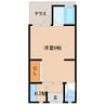 近鉄橿原線/西ノ京駅 徒歩3分 1階 築49年 1Kの間取り
