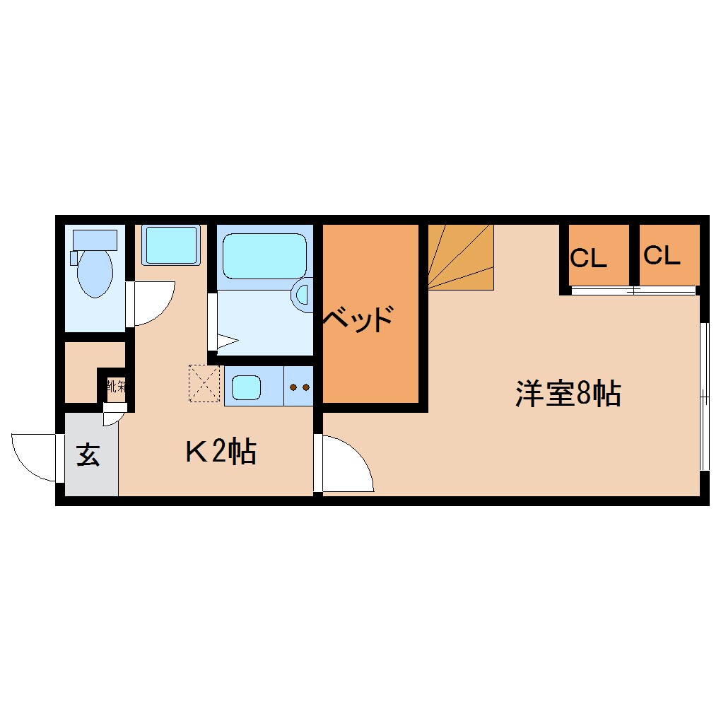 間取り図 近鉄京都線/大和西大寺駅 バス14分平城中山北口下車:停歩3分 1階 築22年