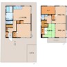 近鉄京都線/高の原駅 徒歩15分 1-2階 築45年 3LDK+Sの間取り