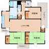 近鉄難波線・奈良線/菖蒲池駅 徒歩8分 3階 築41年 3LDKの間取り
