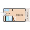 近鉄橿原線/尼ケ辻駅 徒歩3分 3階 築36年 1Kの間取り