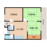 近鉄難波線・奈良線/菖蒲池駅 徒歩13分 1階 築46年 3DKの間取り