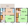 近鉄橿原線/尼ケ辻駅 徒歩10分 1-2階 築49年 3DKの間取り