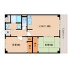 学研都市線<片町線>・JR東西線/西木津駅 徒歩4分 5階 築31年 2LDKの間取り