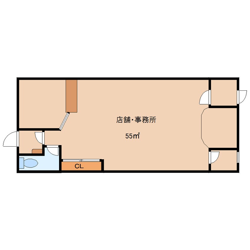 間取図 近鉄橿原線/西ノ京駅 徒歩11分 1階 築41年