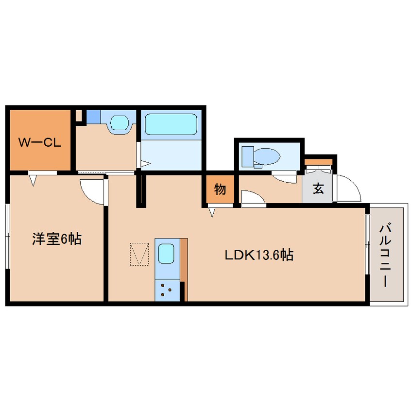 間取図 近鉄京都線/大和西大寺駅 バス12分平城中山南口下車:停歩3分 1階 建築中