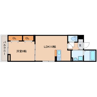 間取図 近鉄京都線/狛田駅 徒歩6分 1階 1年未満