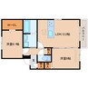 近鉄橿原線/尼ケ辻駅 徒歩19分 2階 1年未満 2LDKの間取り