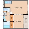 学研都市線<片町線>・JR東西線/下狛駅 徒歩5分 2階 1年未満 1LDKの間取り