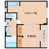 学研都市線<片町線>・JR東西線/下狛駅 徒歩5分 2階 1年未満 1LDKの間取り